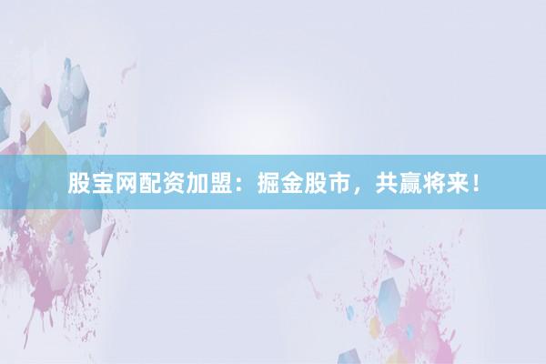 股宝网配资加盟：掘金股市，共赢将来！