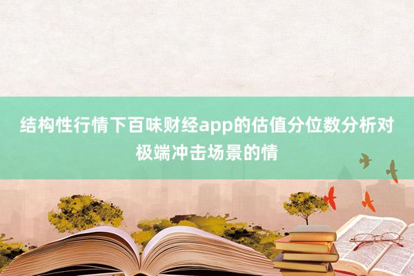 结构性行情下百味财经app的估值分位数分析对极端冲击场景的情